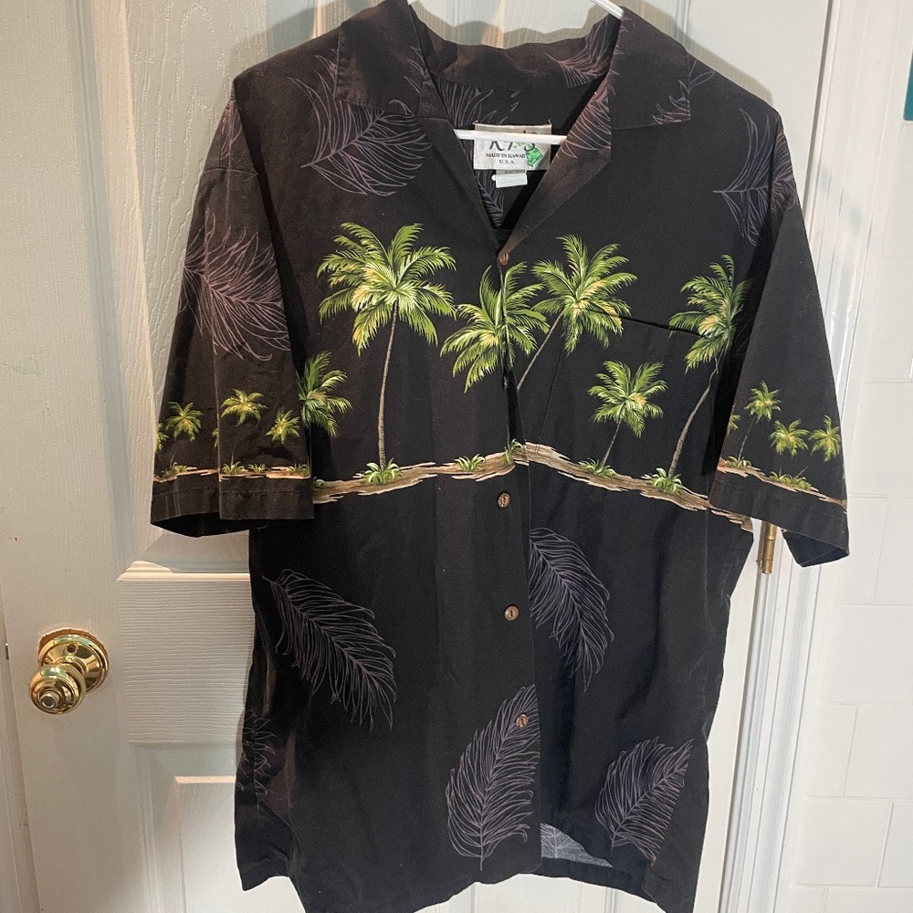 KY's Made in Hawaii USA 100% Cotton shirt L